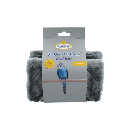 Prestige Pet Snuggle Pals Cosy Tent Bird Hide Grey Small