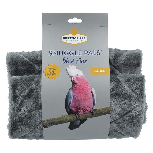 Prestige Pet Snuggle Pals Cosy Tent Bird Hide Grey Large