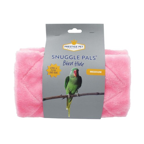 Prestige Pet Snuggle Pals Cosy Tent Bird Hide Pink Medium