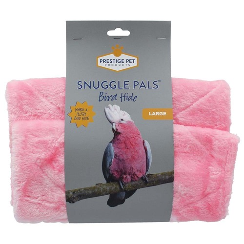 Prestige Pet Snuggle Pals Cosy Tent Bird Hide Pink Large