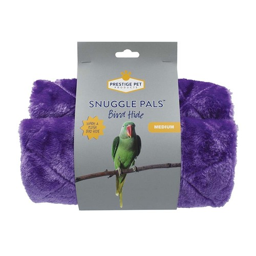 Prestige Pet Snuggle Pals Cosy Tent Bird Hide Purple Medium