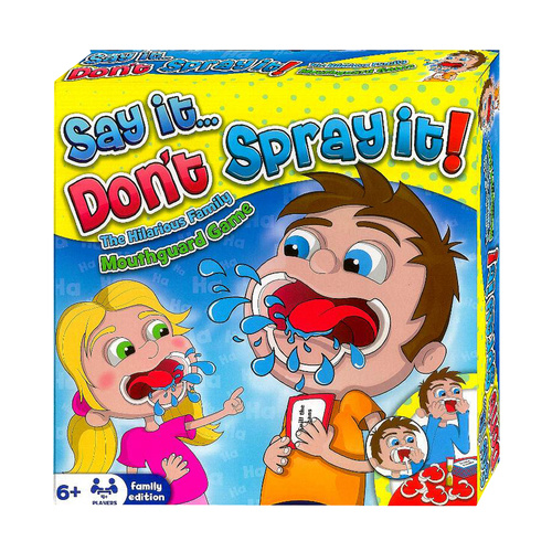 HTI Say It Dont Spray It The Hilarious Family Mouthguard Game (AAA391814)