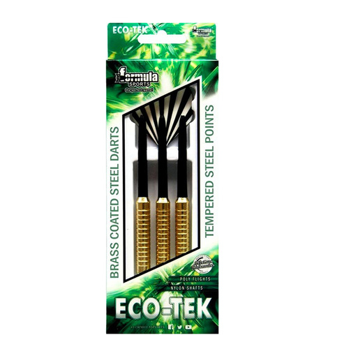 Formula Sports Eco-Tek Brass Coated Steel Darts 22gm (AAC014446)