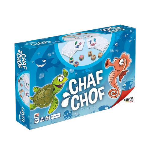 Cayro Chaf Chof Family Board Game +2 Players Ages 3+ (AAC808557)