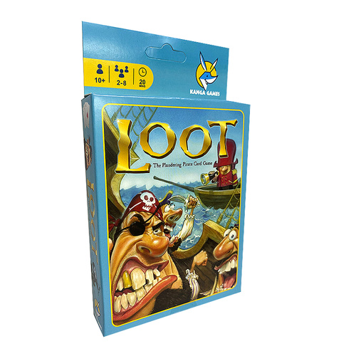 Kanga Games Loot The Plundering Pirate Card Game 2-8 Players (AAC994773)