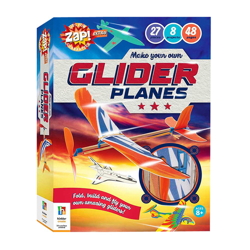 Hinkler Zap Extra Make Your Own Glider Planes for Ages 8+ (ABW922534)