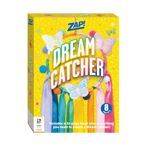 Hinkler Zap DIY Dream Catcher Craft Kits for Ages 8+ (ABW949234)