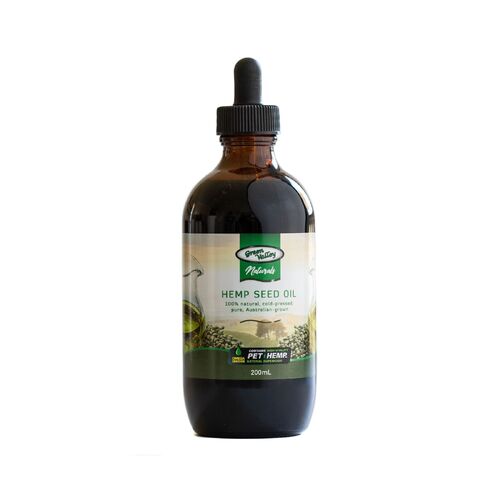 Green Valley Naturals Hemp Oil for Pets & Horses 200ml