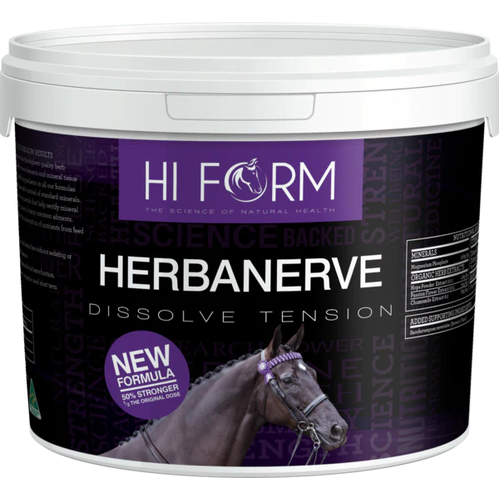 Hi Form Herbanerve Horses Dissolve Tension Supplement 50g 