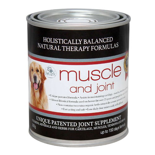 Hi Form Petark Muscle & Joint Dogs Unique Patented Supplement 300g