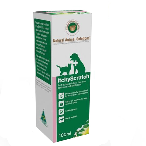 NAS Itchy Scratch Animal Spray Solution 100ml 