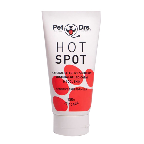 Pet Drs Hot Spot Natural Skin Care Soothing Gel Solution for Dogs 120g