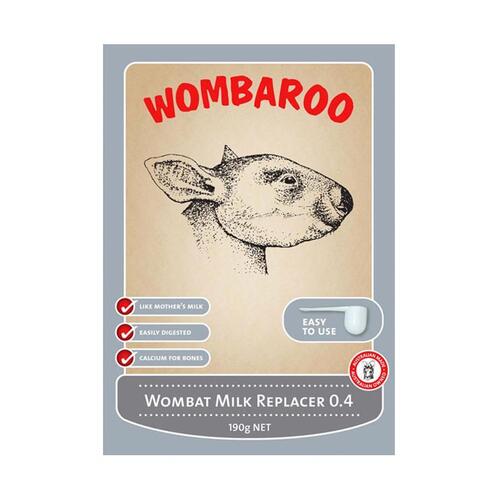 Wombaroo Wombat Joey Milk Replacer Substitute 0.4 190g