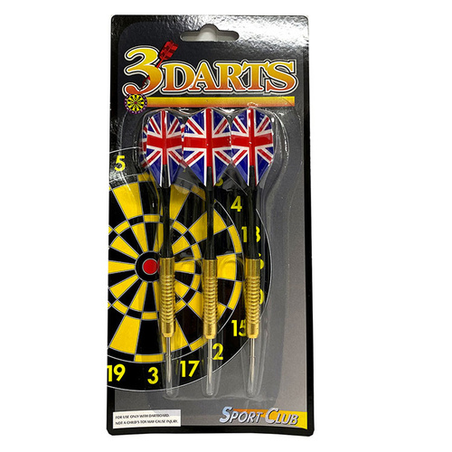 Sports Club Darts for Dartboard Classic Game 3 Pack (BEL700112)