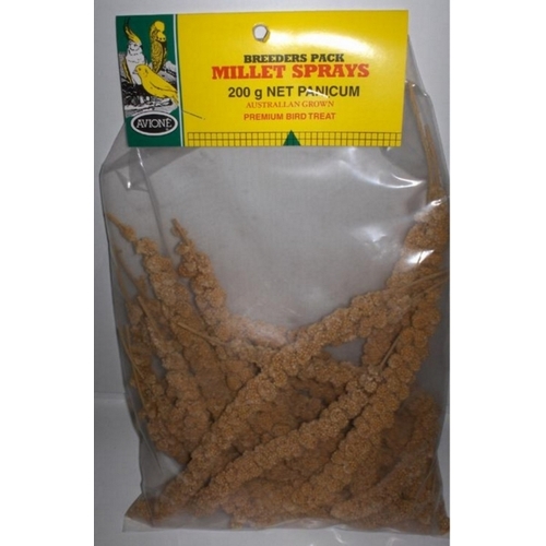 Avione Millet Sprays Panicum Alternative Bird Treat 200g 