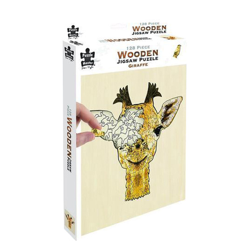 Puzzle Master Wooden Jigsaw Puzzle Giraffe 128 Pieces (BMS011578)