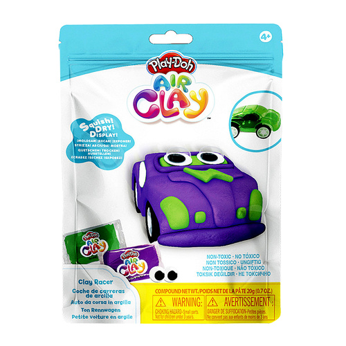 Play-Doh Air Clay Racer Non-Toxic for Ages 4+ Green (BMS092221)