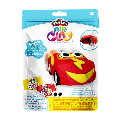 Play-Doh Air Clay Racer Non-Toxic for Ages 4+ Red (BMS092238)