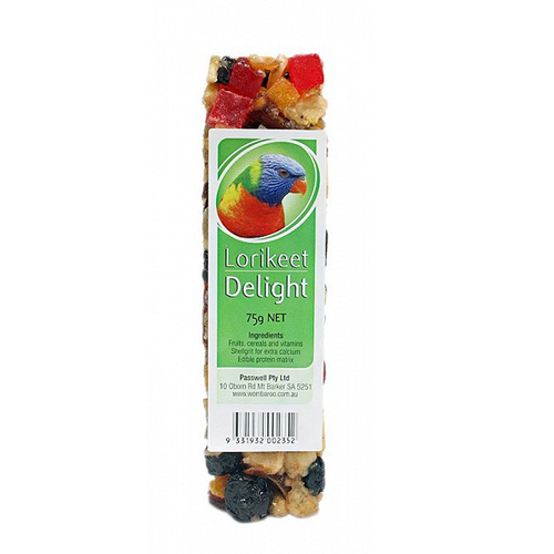 Passwell Avian Delight Bird Seed Treat Bar Lorikeet 75g