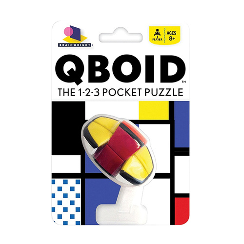 Brainwright Qboid The 1-2-3 Pocket Puzzle for Ages 8+ (BRA8011)