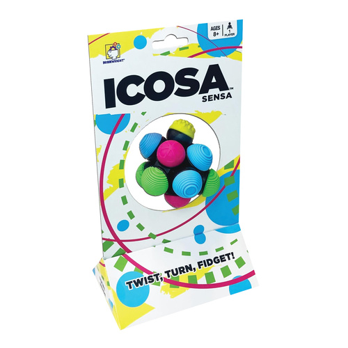 Brainwright Icosa Sensa Super Sensory Twist Turn Fidget for Ages 8+ (BRA84044)