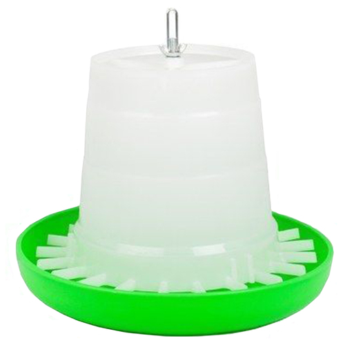 Avione Poultry Green & White Plastic Feeder 3kg 