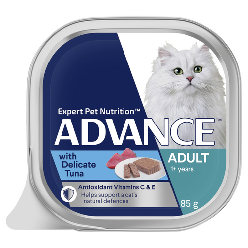 Advance Adult 1+ Wet Cat Food w/ Delicate Tuna 7 x 85g