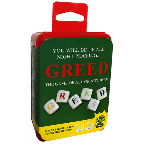 SnapBox Greed Card Game (CAA010827)