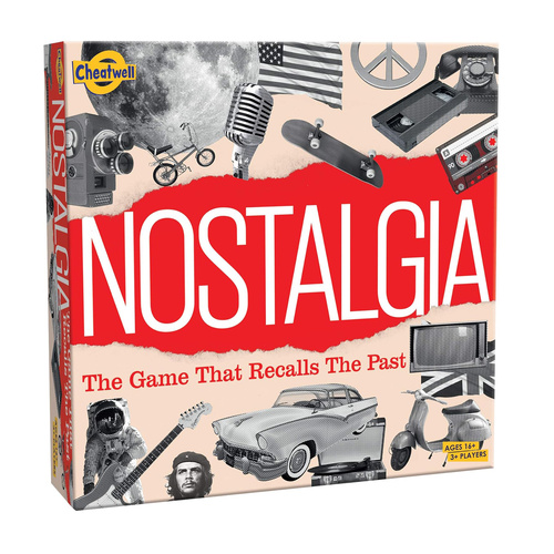 Cheatwell Nostalgia Board Game 3+ Players Ages 16+ (CHE09520)