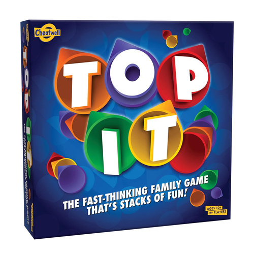 Cheatwell Top It Family Board Game 2+ Players Ages 10+ (CHE51109)