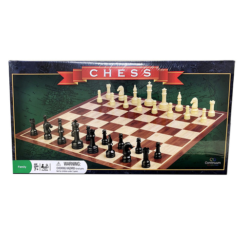 Continuum Chess Folding Cardboard Board Game 2 Players Ages 7+ (CHS003029)