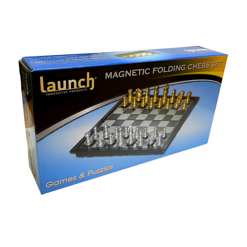 Launch Magnetic Folding Chess Set Board Game 2-Players 15cm (CHS741380)