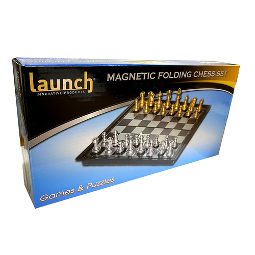 Launch Magnetic Folding Chess Set Board Game 2-Players 25cm (CHS741403)