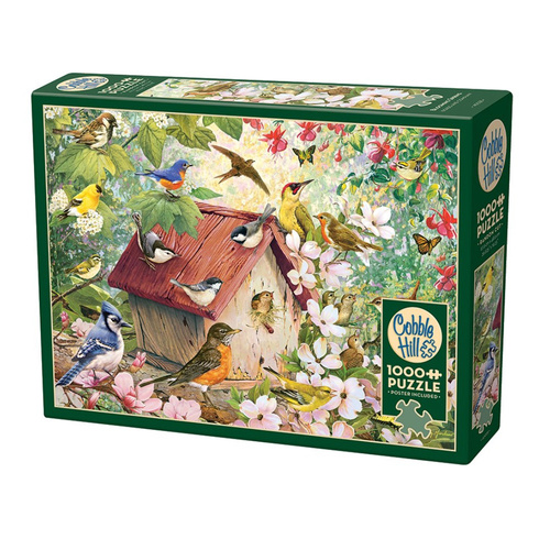 Cobble Hill Blooming Spring Jigsaw Puzzle incl Poster 1000pcs (COB40028)