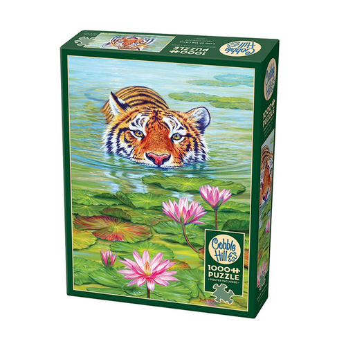 Cobble Hill Land of the Lotus Jigsaw Puzzle incl Poster 1000pcs (COB40031)