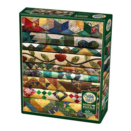 Cobble Hill Grandmas Quilts Jigsaw Puzzle incl Poster 1000pcs (COB40047)