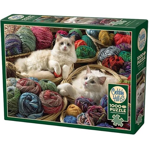 Cobble Hill Ragdolls Jigsaw Puzzle incl Poster 1000 Pieces (COB40141)