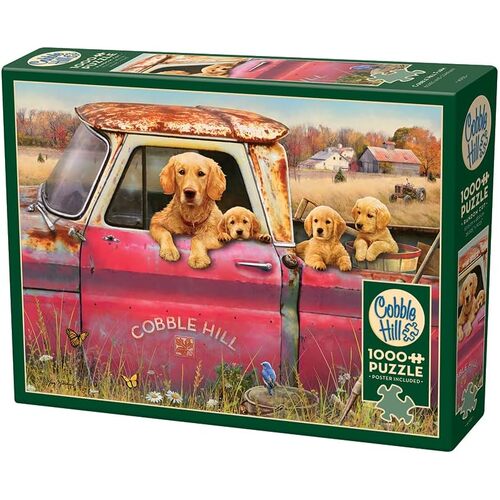 Cobble Hill Farm Jigsaw Puzzle incl Poster 1000 Pieces (COB40155)