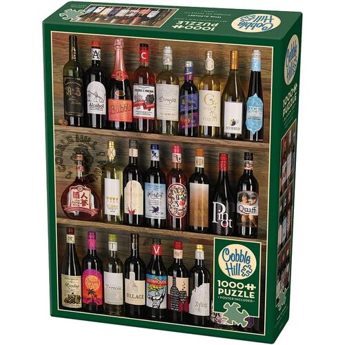 Cobble Hill Wine Alphabet Jigsaw Puzzle incl Poster 1000 Pieces (COB40174)