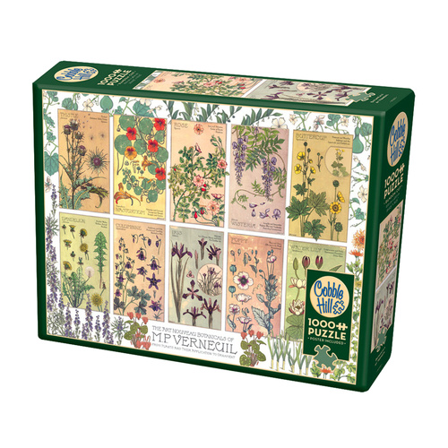 Cobble Hill Botanicals by Verneuil Jigsaw Puzzle incl Poster 1000pcs (COB40191)