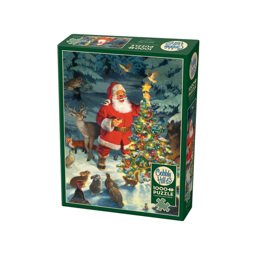 Cobble Hill Santas Tree Jigsaw Puzzle incl Poster 1000 Pieces (COB40222)