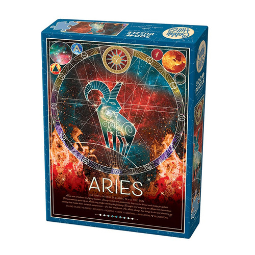 Cobble Hill Aries Zodiac Sign Jigsaw Puzzle 500 Pieces (COB45011)