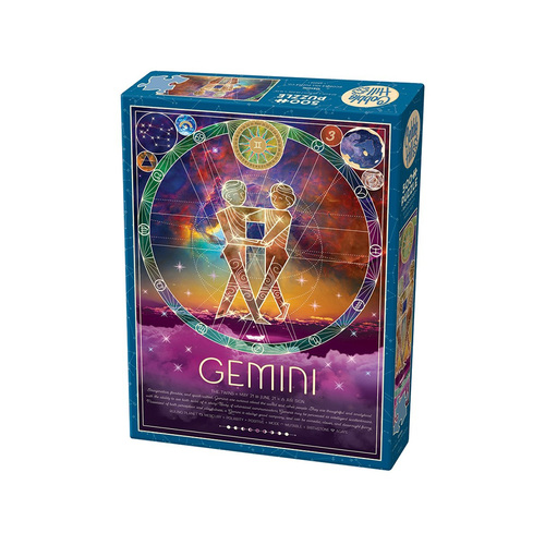 Cobble Hill Gemini Zodiac Sign Jigsaw Puzzle 500 Pieces (COB45013)