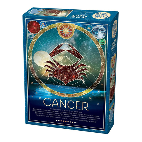 Cobble Hill Cancer Zodiac Sign Jigsaw Puzzle 500 Pieces (COB45014)