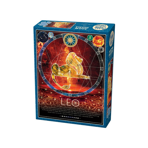 Cobble Hill Leo Zodiac Sign Jigsaw Puzzle 500 Pieces (COB45015)