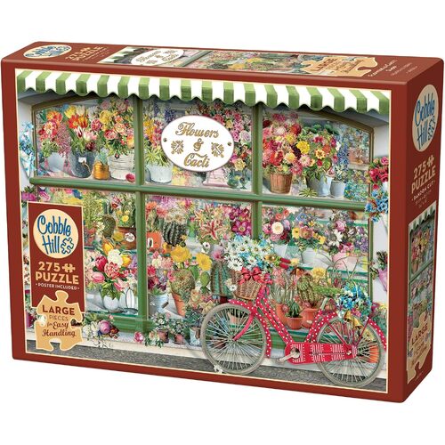 Cobble Hill Flowers & Cacti Shop Jigsaw Puzzle Large 275pcs (COB48016)