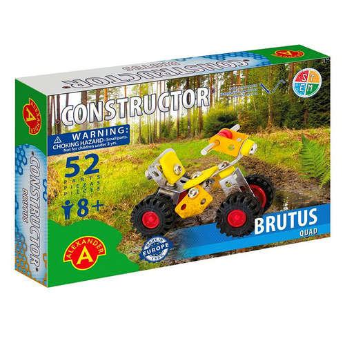 Alexander Constructor Brutus Quad Bike Toy for Ages 8+ 52pcs (CON019513)