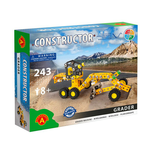 Alexander Constructor Grader Machine Toy for Ages 8+ 243pcs (CON021776)