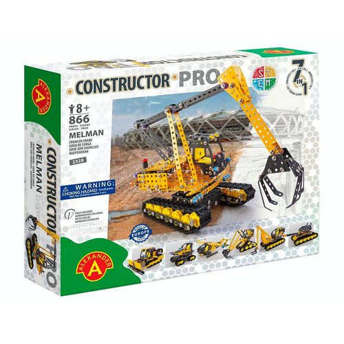 Alexander Constructor Pro 7-in-1 Melman Set Toy for Ages 8+ 866pcs (CON023282)