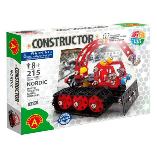 Alexander Constructor Nordic Snowcat Toy for Ages 8+ 215pcs (CON023312)